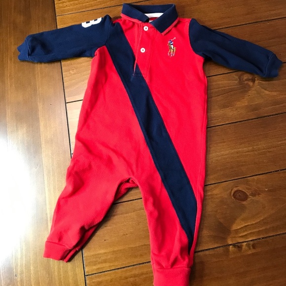 RALPH LAUREN Baby One Piece Outfit 9M - Picture 1 of 6